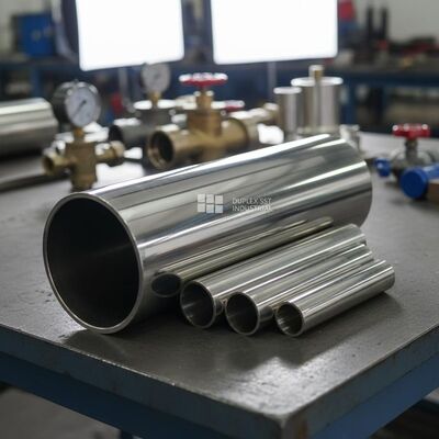Customized Wall Thickness Duplex Stainless Steel Pipe Mirror Polished Corrosion Resistant Suitable for Industrial Piping