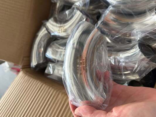 Stainless Steel ASME B16.9 45D 90D 180D Butt Welding Fittings Seamless Elbow ASTM A403/A403M WP321