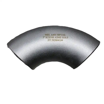 ASME B16.9 Long Radius 90 Degree Butt Weld Elbow in 304/316L Stainless Steel
