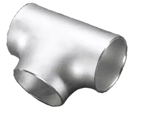 ASME B16.9 304/316L الفولاذ المقاوم للصدأ Tee ، Butt-Weld Equal Fitment لنظام الأنابيب