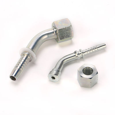 Custom High Pressure Hydraulic Fluid Hose Straight Elbow Pipe Fittings